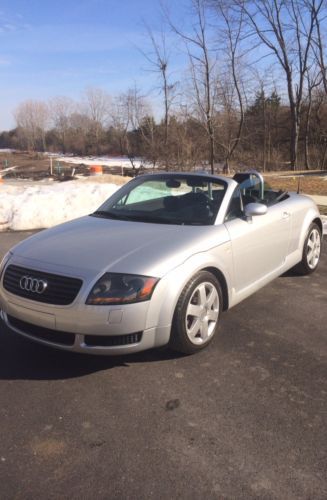 2001 audi tt roadster convertible 1.8l turbo manual 57k miles