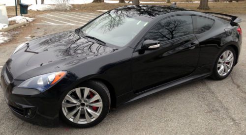 2010 hyundai genesis coupe track, 310hp, no reserve, nav, 6-speed.video,warranty