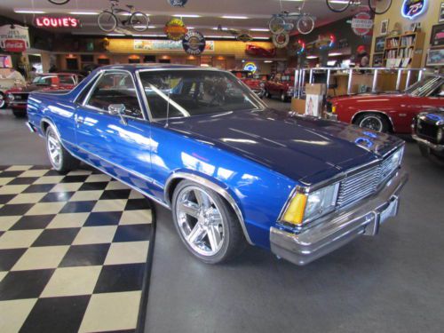 1980 chevrolet el camino chrome 18&#034; iroc-z style wheels