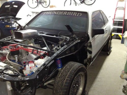 1988 ford tbird 502ci project car