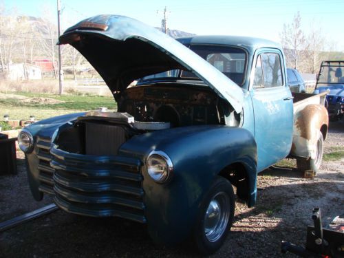 47 48 49 50 1952 1st Gen Chevrolet pickup/rat rod/hot rod /project resto truck, US $8,495.00, image 2