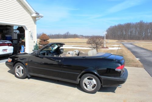 1997 saab 900 s convertible 2-door 2.3l