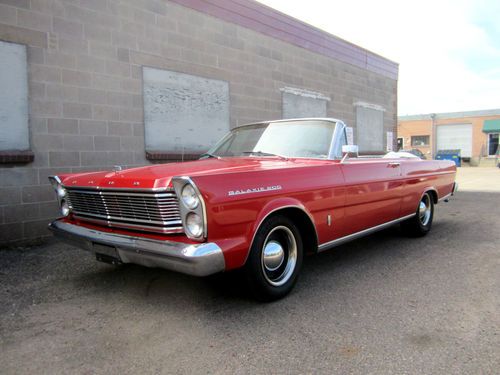 1965 ford galaxie 500 convertible. completely restored! 390 v8! new everything!