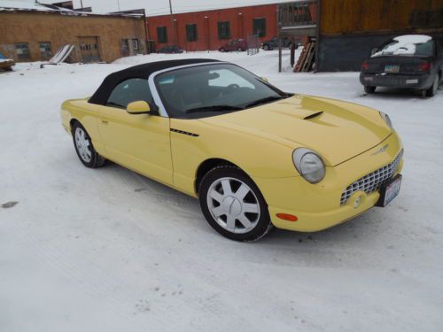 2002 ford thunderbird base convertible 2-door 3.9l