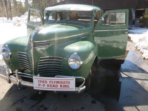 1940 plymouth p-9 road king (very good condition)