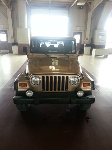 1999 jeep wrangler sport sport utility 2-door 4.0l