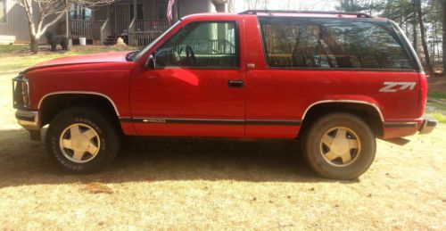 1993 chevrolet blazer silverado sport utility 2-door 5.7l