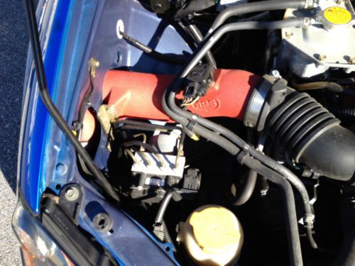 2005 Subaru Impreza WRX STI Sedan.  Blue with Gold Rims, US $26,700.00, image 10