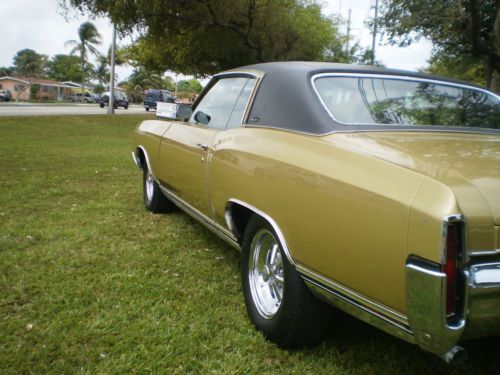 1970 Chevy Monte Carlo 2 owner numbers matching car all Original solid car, US $14,995.00, image 4
