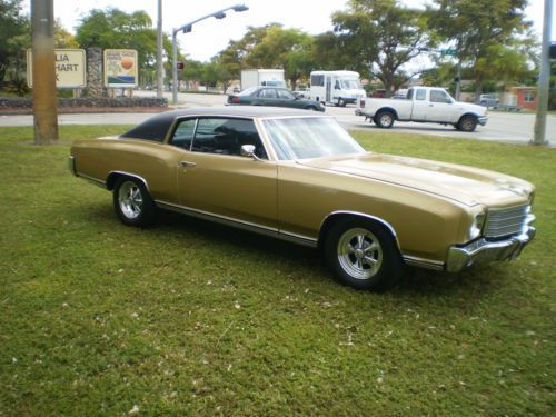 1970 Chevy Monte Carlo 2 owner numbers matching car all Original solid car, US $14,995.00, image 6