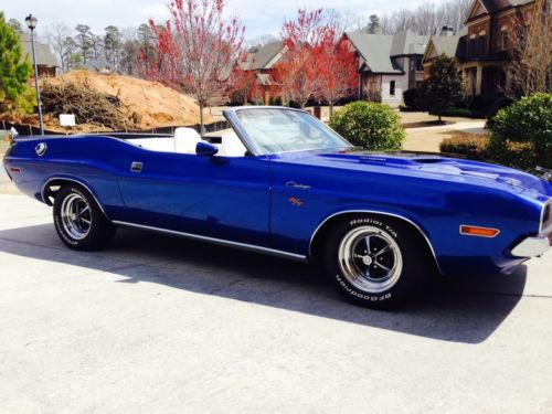 Very nice 1970 dodge challenger convertible