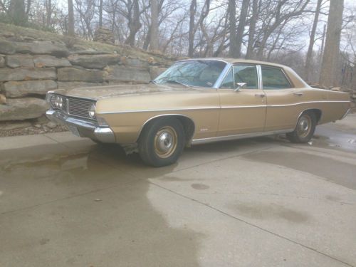 1968 ford galaxie 500 4dr sedan 390