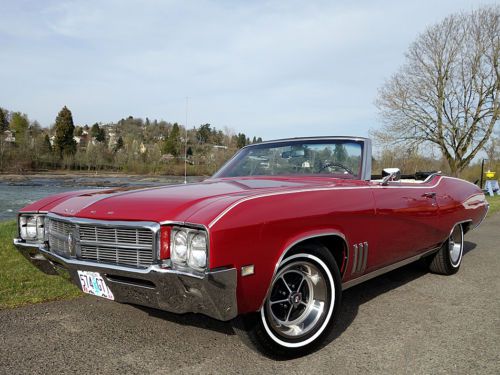 1969 buick skylark convertible 350 v8 w/ automatic ps pb a/c