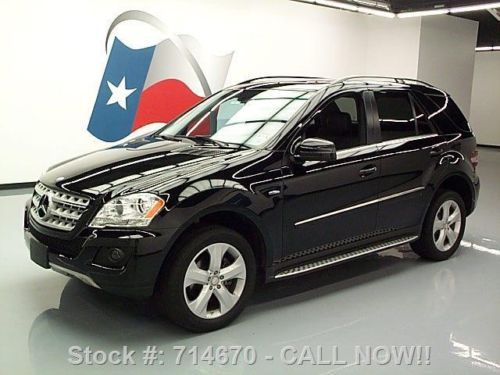 2011 mercedes-benz ml350 bluetec diesel awd nav 23k texas direct auto