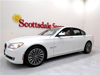 2009 750i * only 24k miles * sport * bk up camera * lux seating * mineral white!
