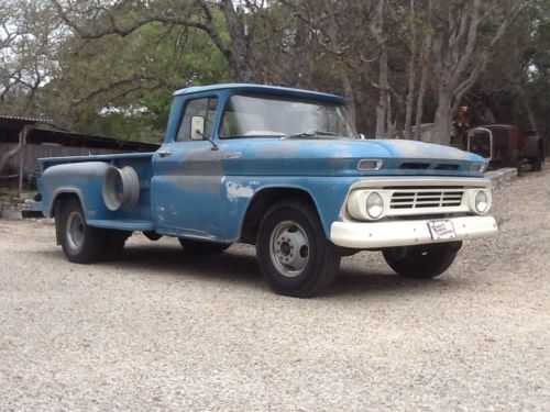 Super rare 1962 chevrolet one ton dually step side - not silverado 3500