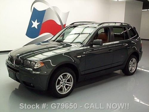 2006 bmw x3 3.0i awd pano sunroof nav htd seats 69k mi texas direct auto