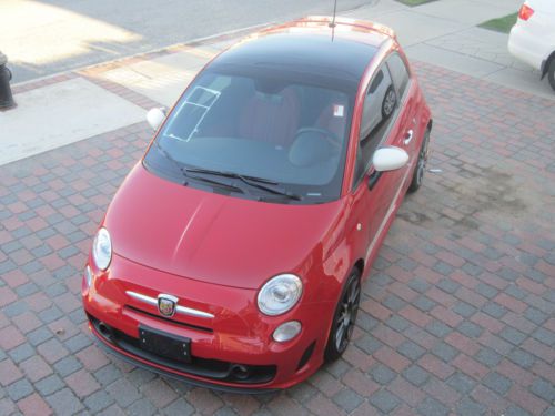 2012 FIAT 500 ABARTH 1 OWNER CLEAN CARFAX LOW MILES  MANY UPGRADES, US $21,500.00, image 3
