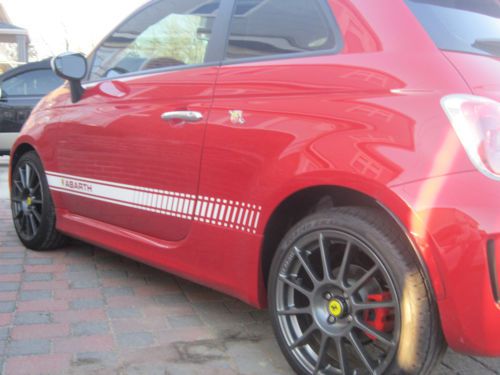 2012 FIAT 500 ABARTH 1 OWNER CLEAN CARFAX LOW MILES  MANY UPGRADES, US $21,500.00, image 7