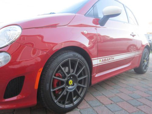 2012 FIAT 500 ABARTH 1 OWNER CLEAN CARFAX LOW MILES  MANY UPGRADES, US $21,500.00, image 9