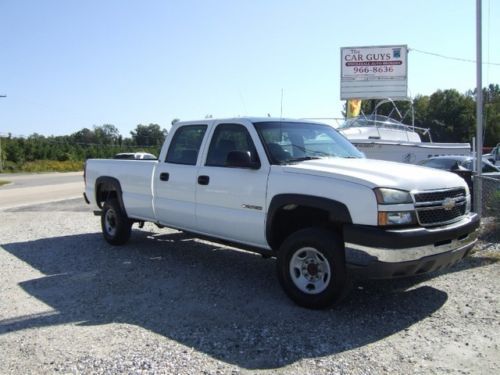 2005 chevrolet 2500 crew cab 6.0 liter one owner no reserve