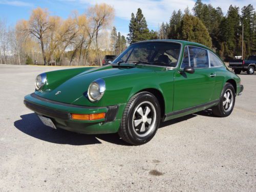 1976 porsche 912 e coupe irish green unmolested survivor