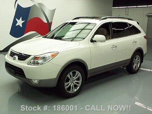 2012 hyundai veracruz limited sunroof htd leather 23k texas direct auto