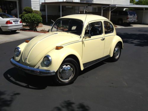 1970 volkswagen beetle base 1.6l