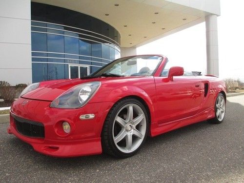 2001 toyota mr2 spyder trd 5 speed manual low miles rare find