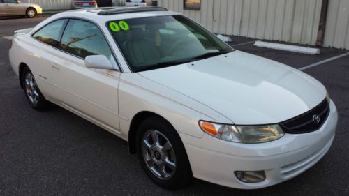 2000 toyota solara sle coupe sle, leather, sunroof, no reserve. no dealer fees