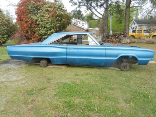 1966 dodge cornet 500 solid body + all trim &amp; acess, no engine or transmission