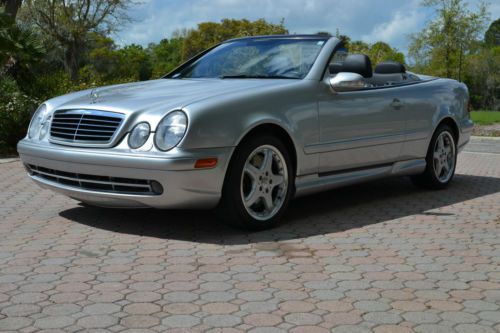 2002 mercedes-benz clk55 amg base convertible 2-door 5.5l