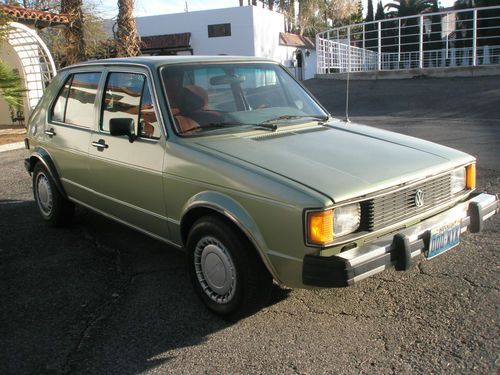 81 vw rabbit ls diesel 5-spd a/c just restored fresh engine rbld like new 50 mpg