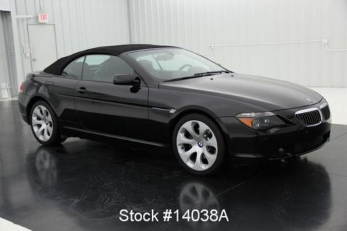 05 645ci used 4.4l v8 convertible sport package 19in wheels navigtion sat radio