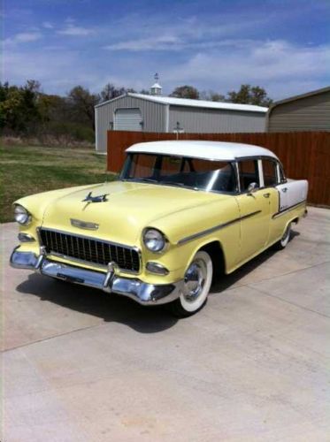 1955 chevy bel air v-8 powerglide solid car