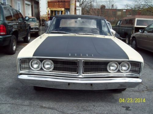 1966 dodge coronet 500 convertible!
