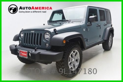 We finance! 1772 miles 2014 jeep wrangler unlimited sport 3.6l v6 24v