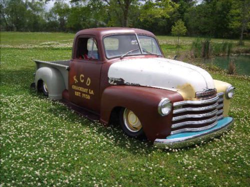 1950 Chevy Bagged Air Ride Rat Rod Chevrolet Truck, US $16,000.00, image 4