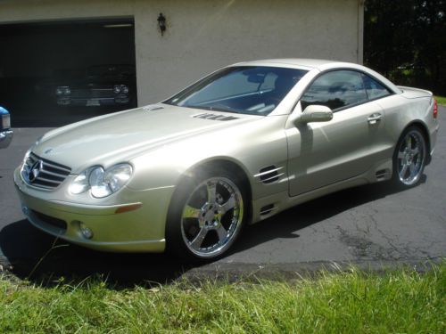 2003 mercedes-benz sl500 designo launch edition