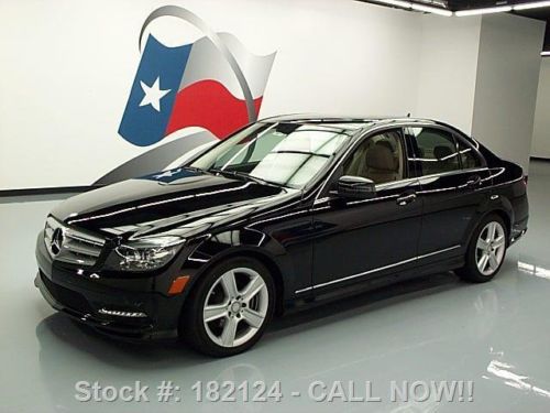 2011 mercedes-benz c300 4matic sport awd sunroof 9k mi texas direct auto