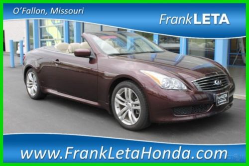 Leather heated seats power retractable top bluetooth back up camera xm radio