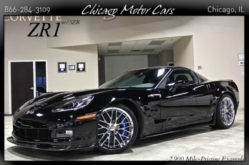 2009 chevrolet corvette zr1 coupe 3zr package navigation bose chrome wheels wow$