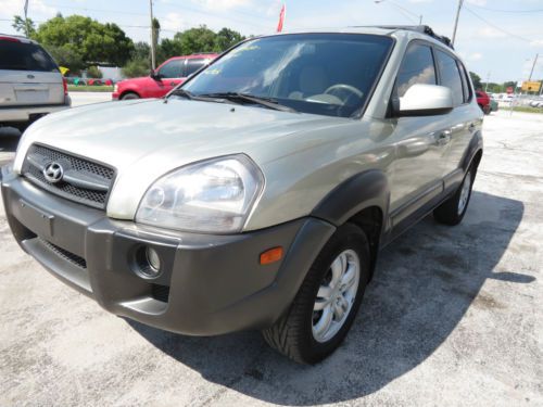 2007 hyundai tucson limited sport utility 4-door 2.7l v6 clean