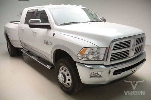 2012 drw laramie mega 4x4 navigation leather heated cummins turbo diesel