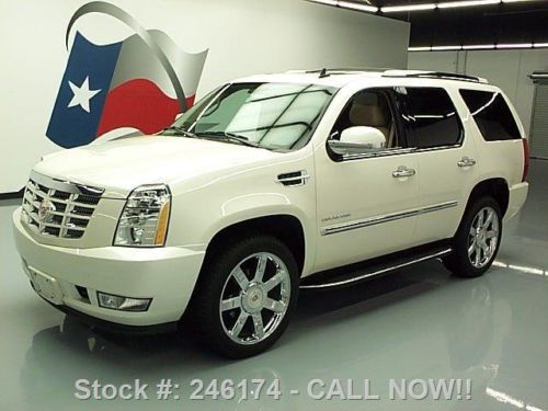 2011 cadillac escalade lux sunroof nav dvd 22&#039;s 37k mi texas direct auto