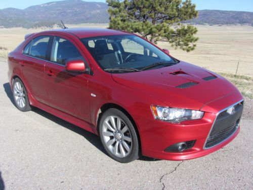 2010 mitsubishi lancer ralliart sportback: low miles, very good condition