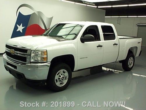 2011 chevy silverado 2500hd crew cab 4x4 6-pass 30k mi texas direct auto