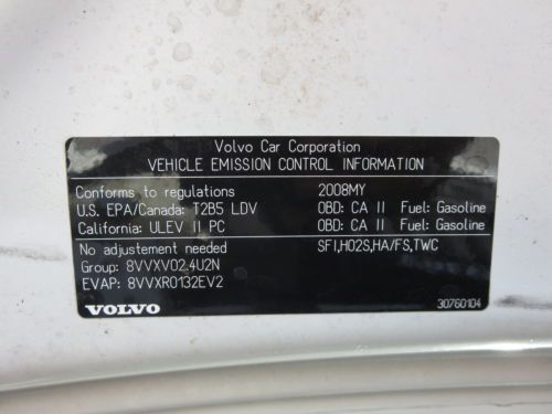 08 Volvo S40 2.4i Clean Carfax Leather 5 Cylinder 07 09 Luxury Like New, US $8,988.00, image 57