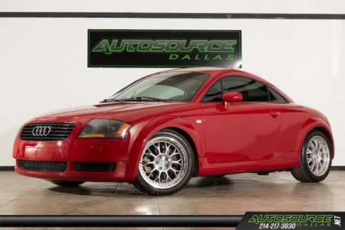 2001 audi tt quattro red new tires