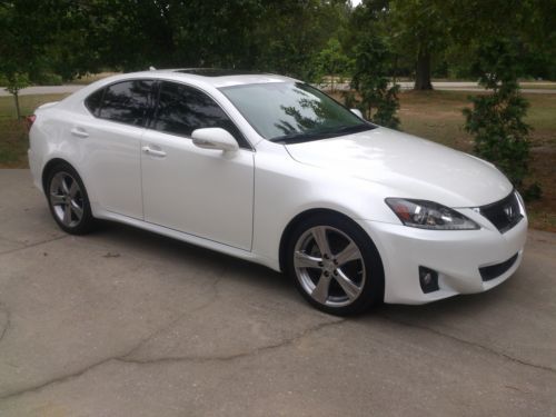 2012 lexus is250 base sedan 4-door 2.5l